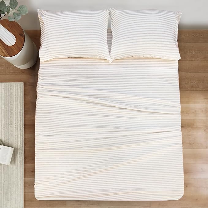 Mejoroom Striped Full Size Sheets - Image 2