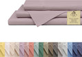 Linen Home 100% Cotton Percale Sheets Twin Size, Mauve Lavender, Deep Pocket by LINENHOME