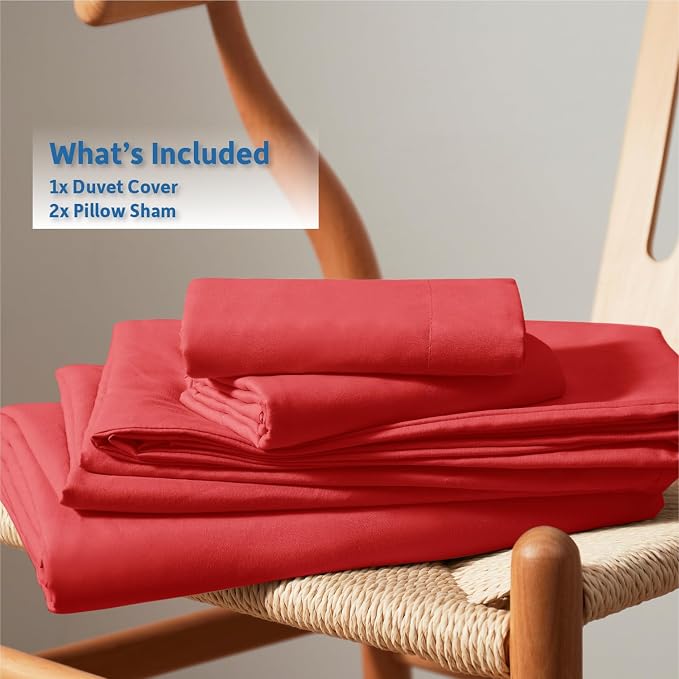 Nestl Red Duvet Cover Full Size - Image 9