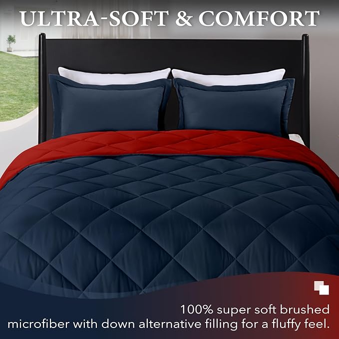 downluxe Queen Comforter Set - Image 2
