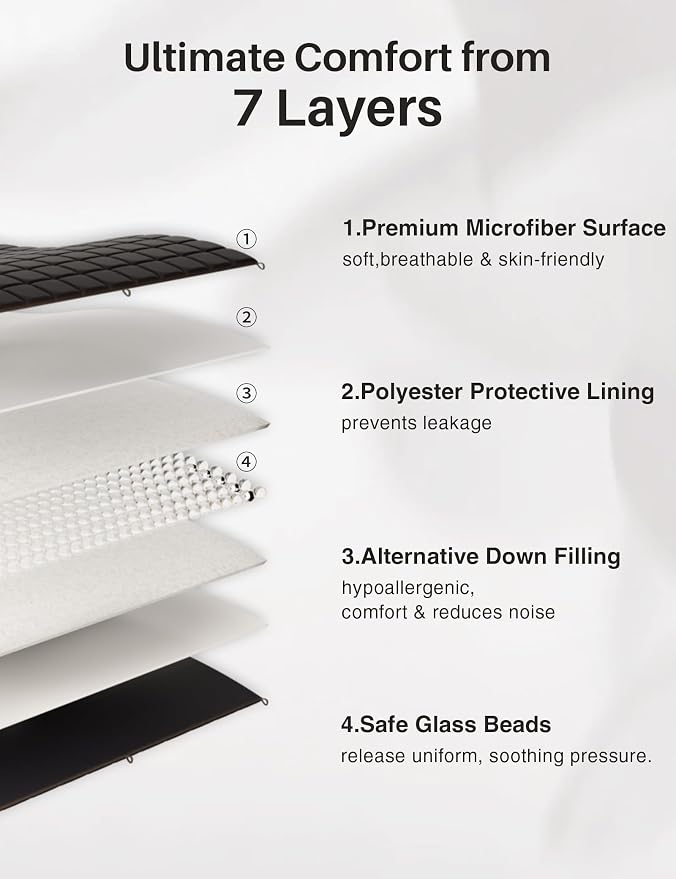 Weighted Idea Weighted Blanket for Adults Cooling Breathable Heavy Blanket - Image 3