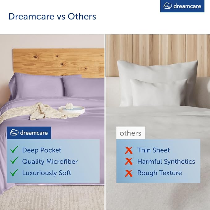 DREAMCARE Queen Sheet Set - Image 7