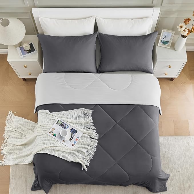 HOMFINE Cooling Comforter Japanese Double-Sided Cold Tech Fabric Cooling Blanket - Image 7