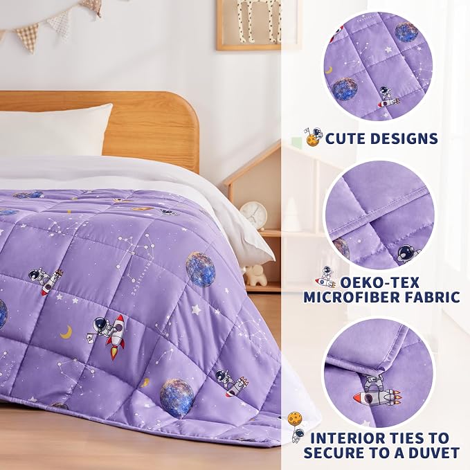 anfie Weighted Blanket Kids Weighted Blanket Cooling Blanket - Image 2