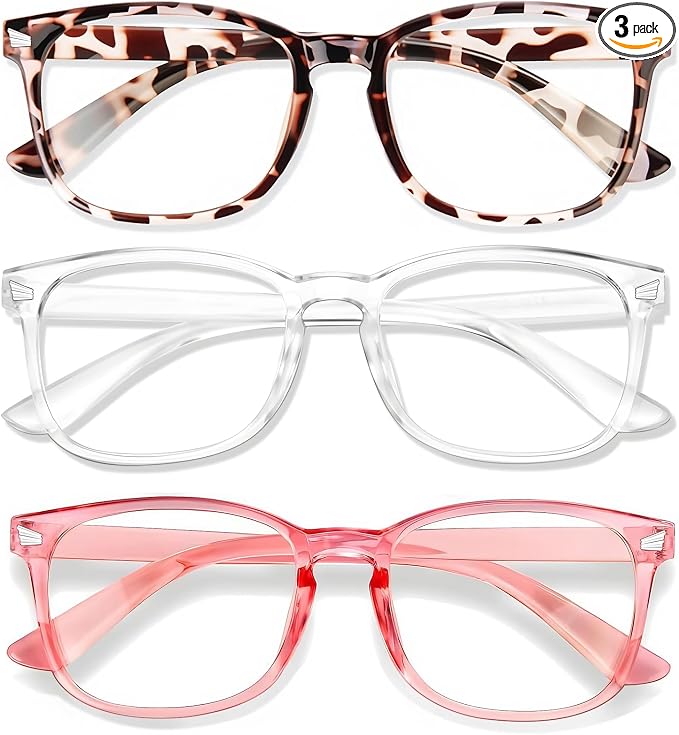 Blue Light Glasses for Woman Men | 99% Blue Light Blocking Glasses for Computer by Wintoo