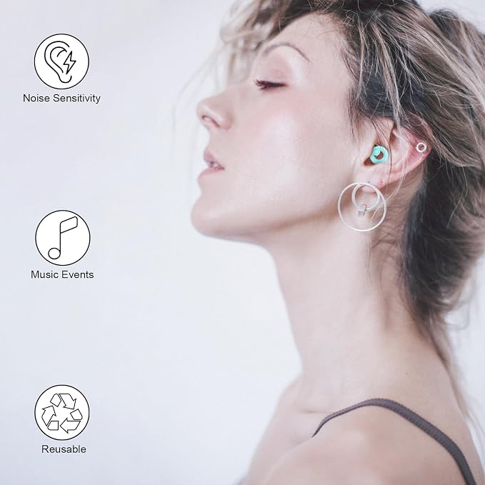 Jayine Ear Plugs for Noise Cancelling Ear Protection EarPlugs for Sleep - Image 6