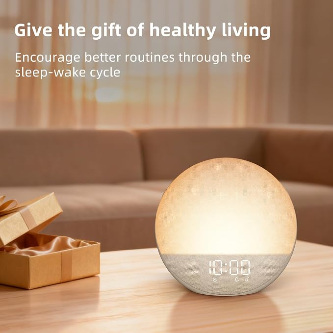 Sunrise Alarm Clock White Noise Machine: Natural Wake Up Light - Image 7