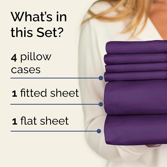 Cal King 6 Piece Sheet Set - Image 2