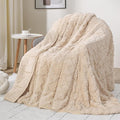 20lbs Weighted Blanket for Adults, Dual Sided Cozy Soft Fleece Bed Blanket for by Home