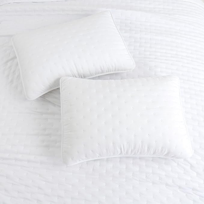 ROARINGWILD White Twin Size Quilt Bedding Sets - Image 4