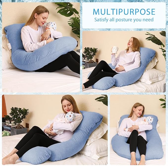 Chilling Home Pregnancy Pillow, U Shaped Pregnancy Pillows - Image 3