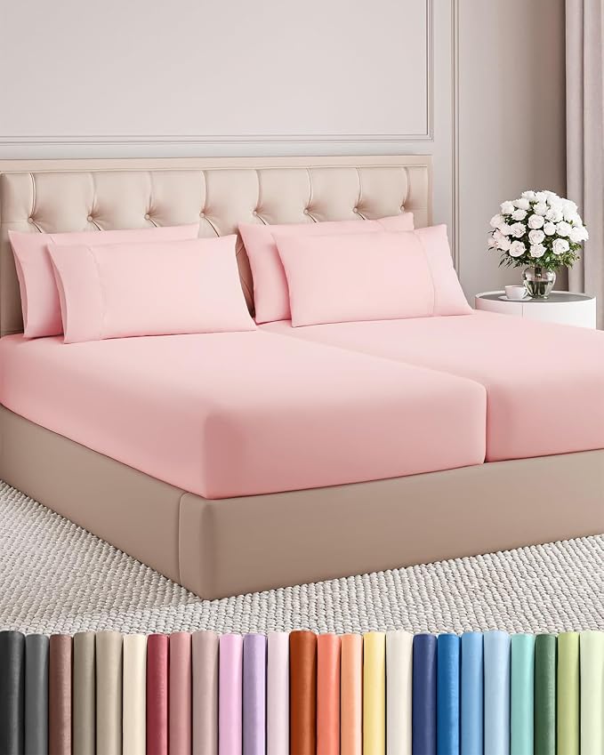 Split King 7 Piece Sheet Set by CGKUnlimited