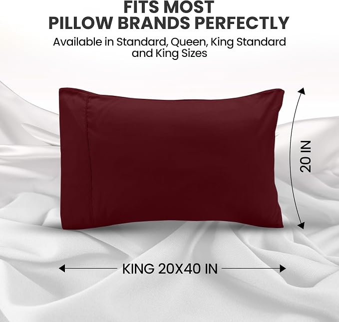 Utopia Bedding King Pillow Cases - Image 2