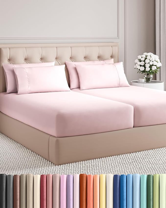 Split King 7 Piece Sheet Set by CGKUnlimited