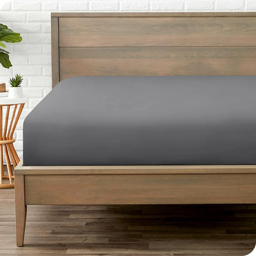Bare Home Fitted Bottom Sheet Twin Size by BareHome