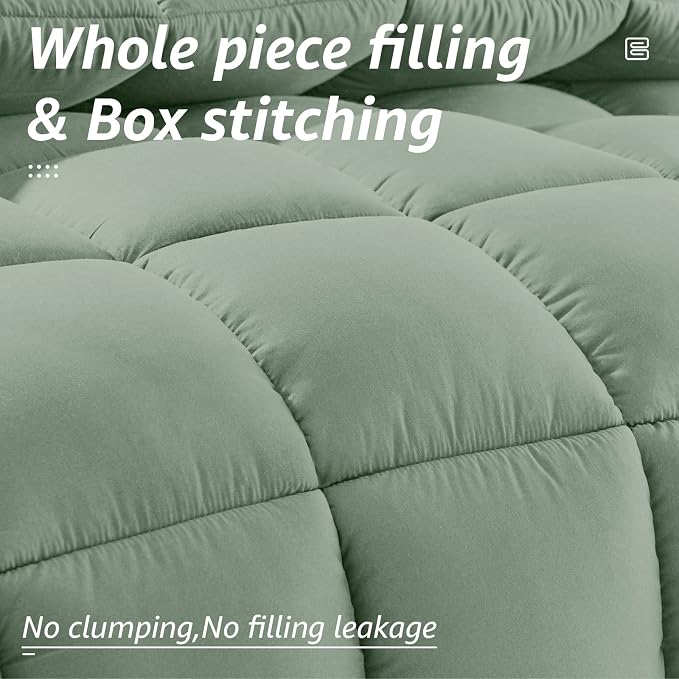 HYLEORY All Season California King Size Bed Comforter - Image 2
