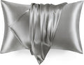 Love's cabin Satin Pillowcase Set of 2 King Size 20x36, Cooling Pillow Covers by Lovescabin