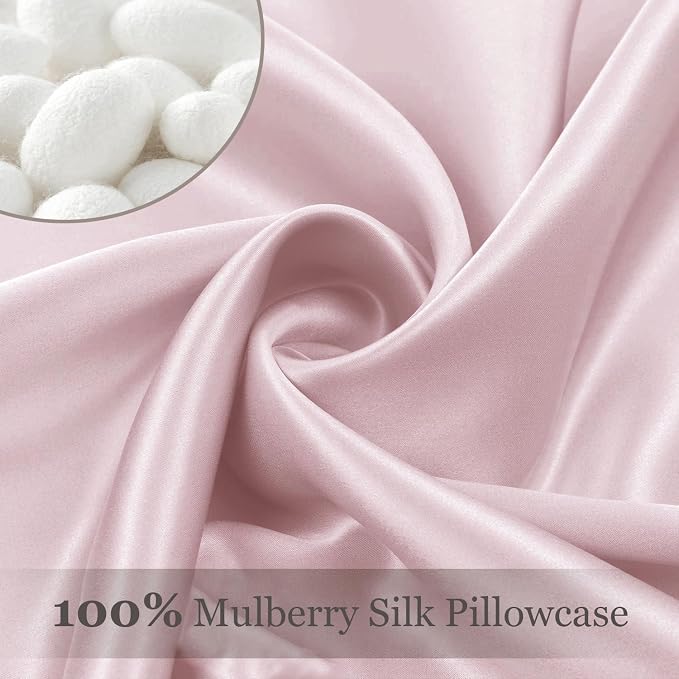 Adubor Silk Pillowcase 2 Pack for Hair and Skin - Image 3