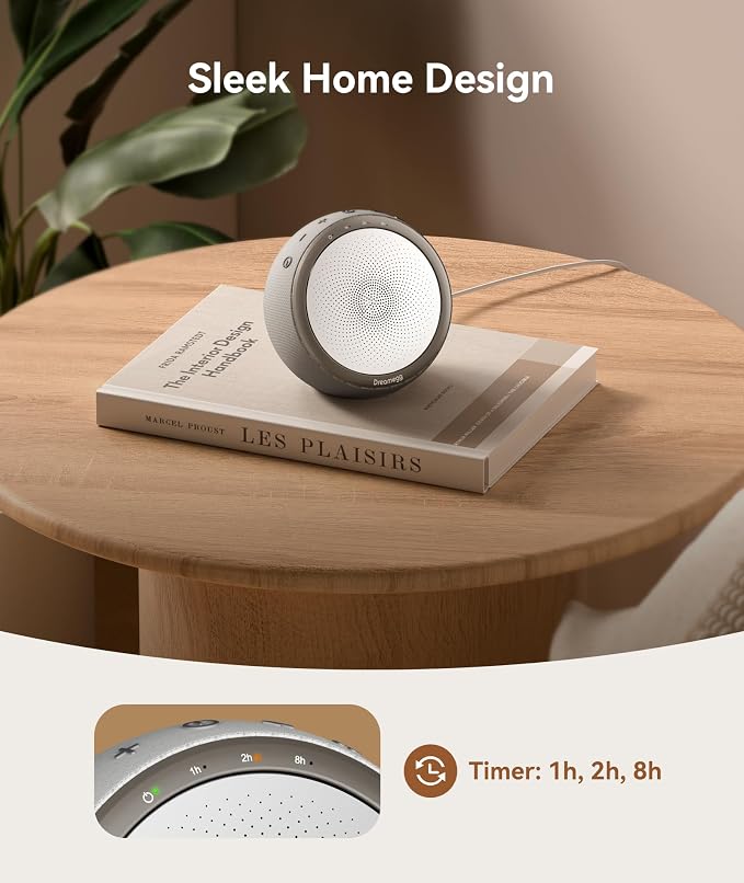 Dreamegg White Noise Machine for Adults - 10W Powerful Sound Machine - Image 7