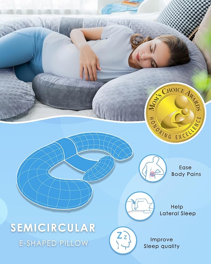 QUEEN ROSE Pregnancy Pillow E Shaped - Image 2