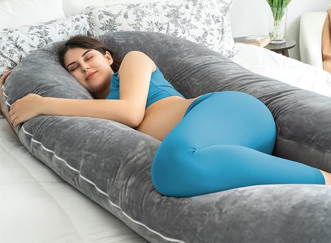 QUEEN ROSE Pregnancy Pillows for Sleeping, U Shaped Body Pillow for Pregnancy - Image 3