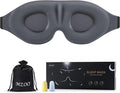 MZOO Luxury Sleep Eye Mask for Side Sleeper Men Women, Zero Eye Pressure 3D by MZOO