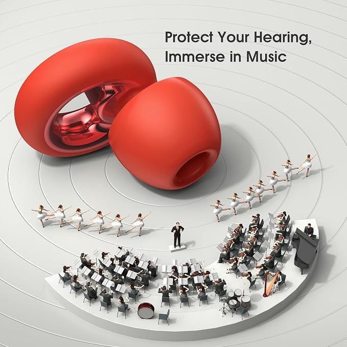 Ear Plugs for Sleeping Noise Cancelling, Soft Ear Plugs for Concert, 45dB - Image 6