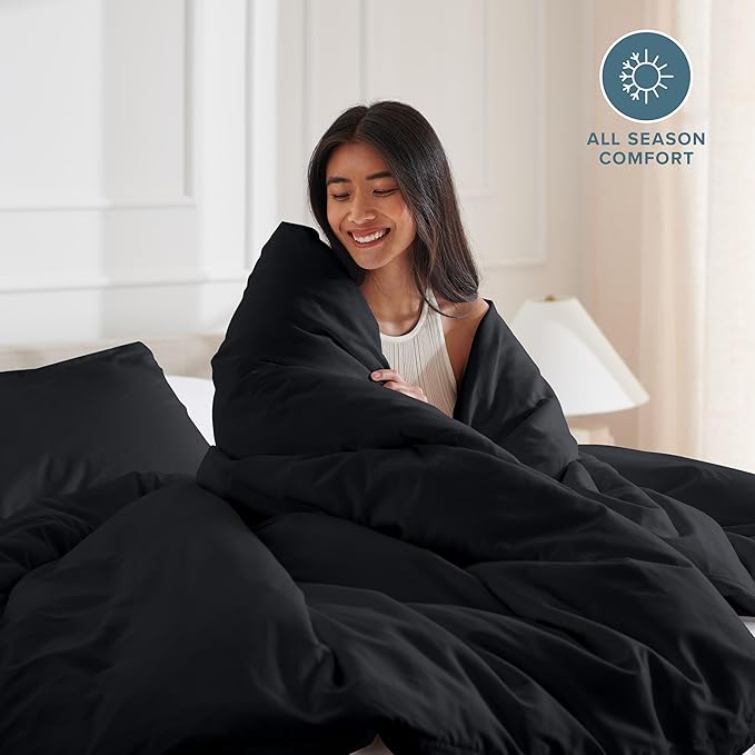 Bare Home Bedding Duvet Cover Oversized King Size - Image 3