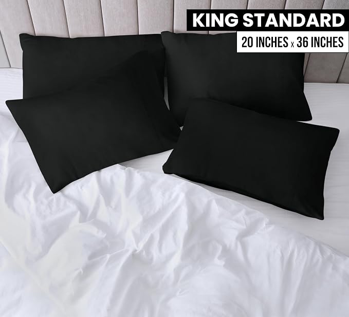 Utopia Bedding King Standard Pillow Cases - Image 2