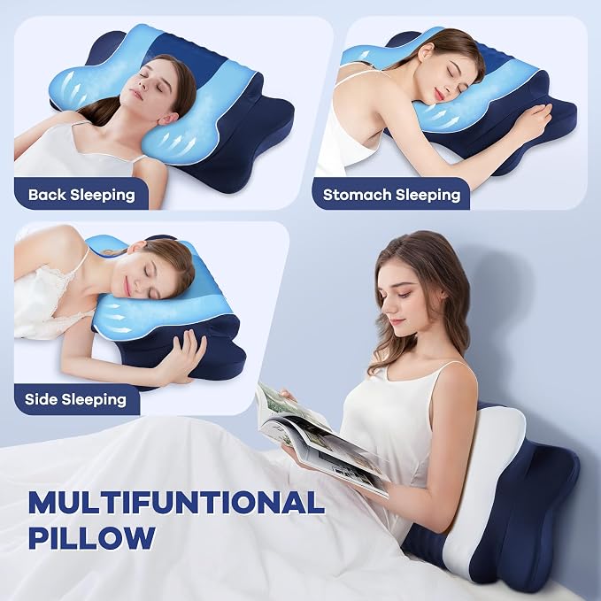 Cervical Neck Pillow for Pain Relief, Cervical Pillow - Image 6