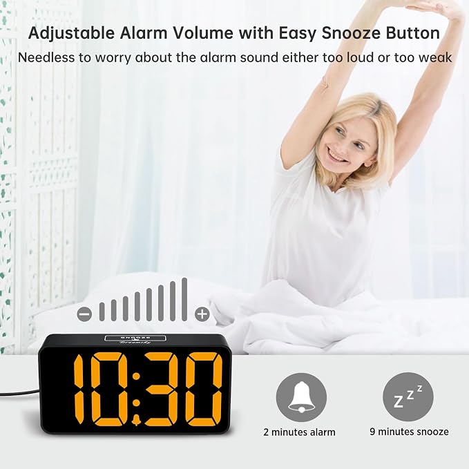 DreamSky Small Digital Alarm Clock - Image 6