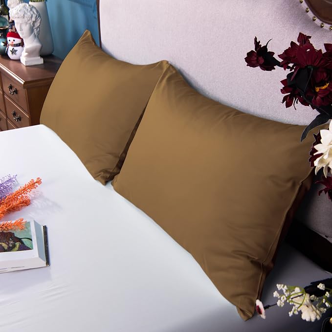 NTBAY Egyptian Cotton Queen Pillowcases - Image 3
