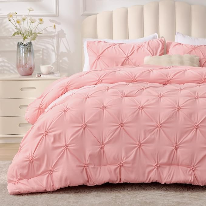 BEDELITE Pink King Size Comforter Set by BEDELITE