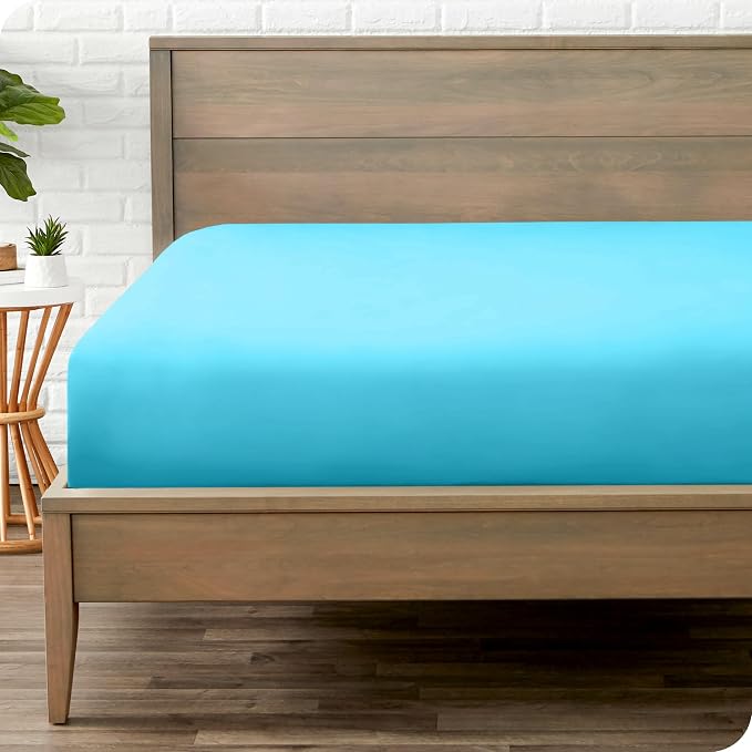 Bare Home Fitted Bottom Sheet King Size by BareHome