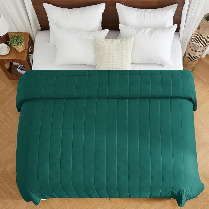 King Size Weighted Blanket for Adults Cooling Heavy Blanket for Sleeping - Image 8