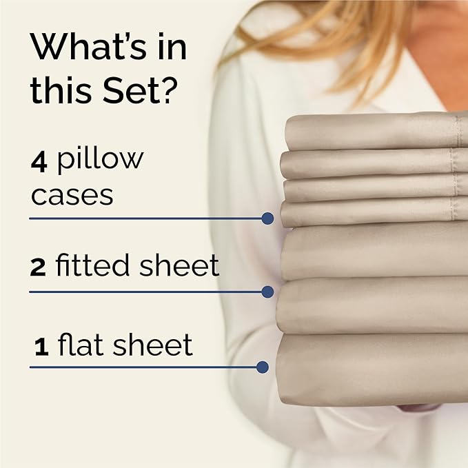 Split King 7 Piece Sheet Set - Image 2