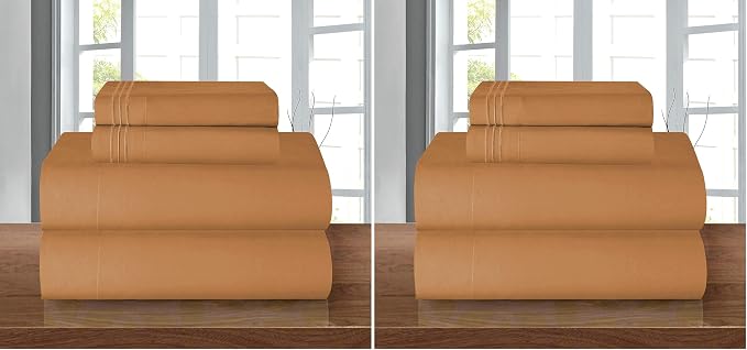 Elegant Comfort Luxury Soft 1500 Premier Egyptian 4-Piece Premium Hotel Quality by ELEGANTCOMFORT