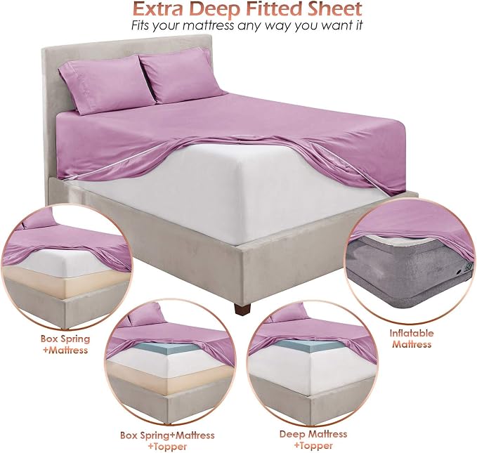 Hearth & Harbor Extra Deep Pocket Sheets - Image 6