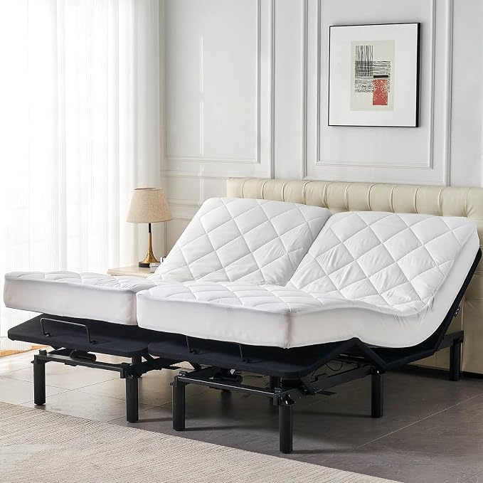 Kingnex Split King Mattress Topper - Image 8