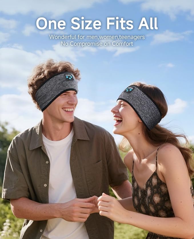 Perytong Sleep Headphones Wireless, Air Travel, Meditation - Image 6