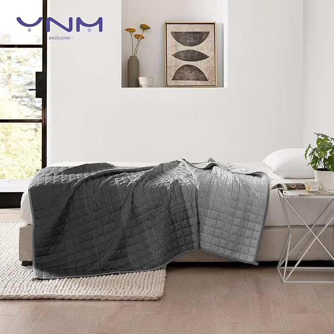 YnM Cooling Weighted Blanket — Oeko-Tex Certified Material, Suit - Image 3