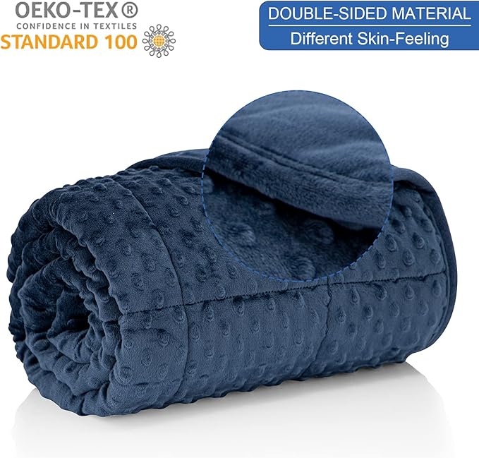 Huloo Sleep Weighted Blanket Queen 20lbs - Image 2
