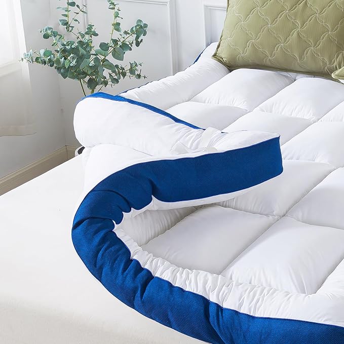 WhatsBedding 5 Inch Twin Mattress Topper - Image 4