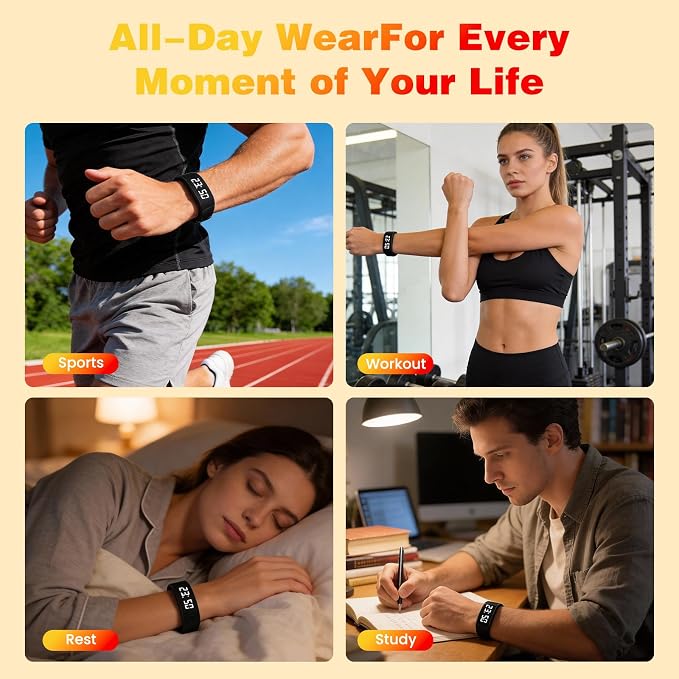 Effective Alarm Clocks for Deep Sleepers Extremely Vibrating Watch Deaf People - Image 8