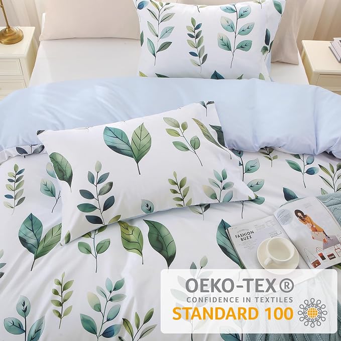 Duvet Cover King Size, Reversible Floral Vintage Duvet Cover Set - Image 2