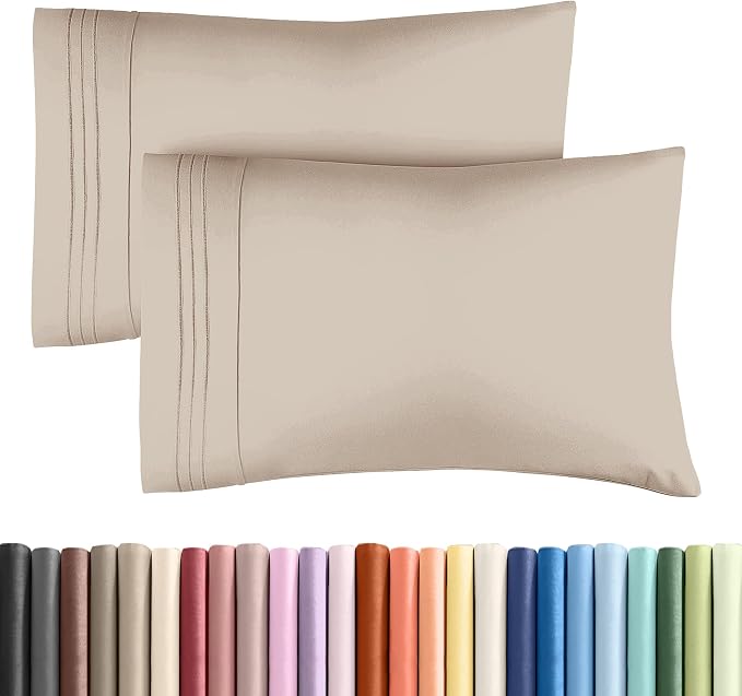 Standard Pillow Cases Set of 2 by CGKUnlimited