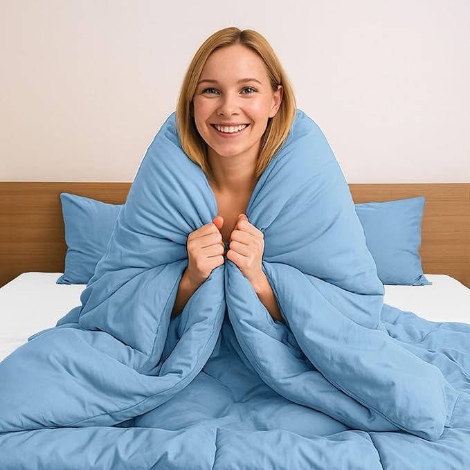 Pure Bedding Duvet Cover Twin/Twin XL Size - Image 6