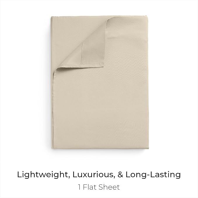 Mellanni Twin Size Flat Sheet - Image 2