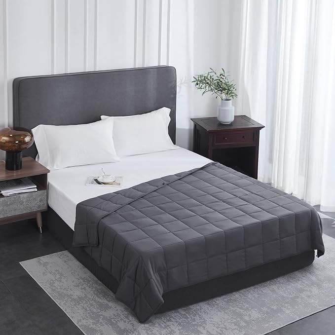 Soft Thick Weighted Blanket Queen Size Cooling BreathableMicrofiber Material - Image 2