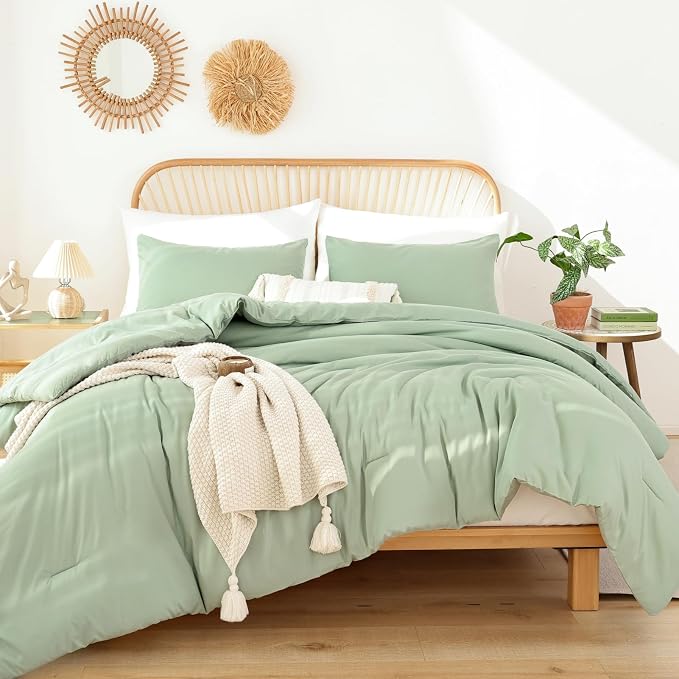 ROSGONIA Oversized King Comforter 128x120 - Image 6